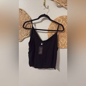 NWT Boutique tank- Black womens
